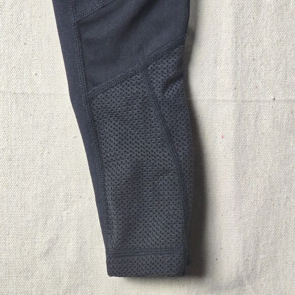 ZELLA Autumn High Waist Moto Ankle Mesh Leggings Black Size S/P Small Activewear - Picture 10 of 14